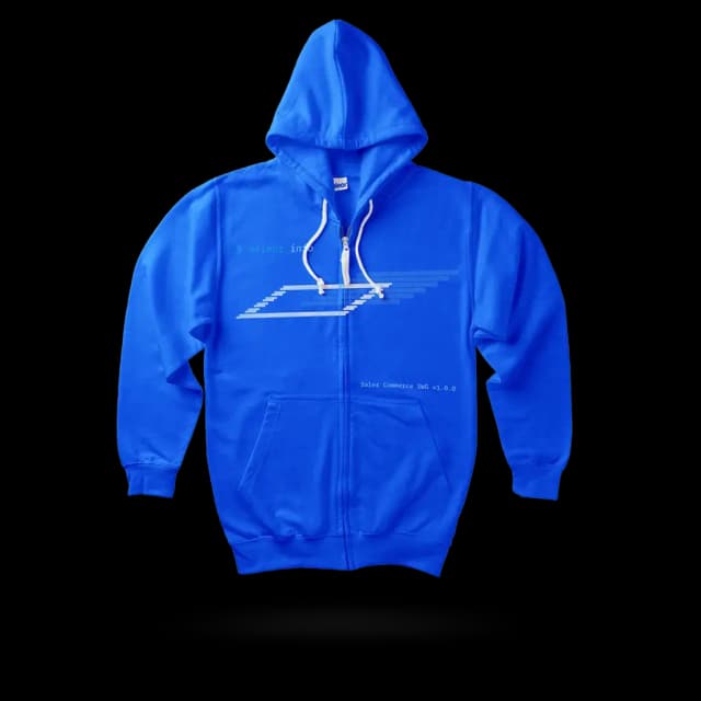 Blue Hoodie